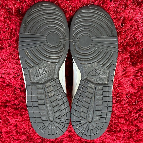 Nike ID Dunk High Orange Black White 316412-991 Men’s 10 Women’s 11.5 - Picture 4 of 6